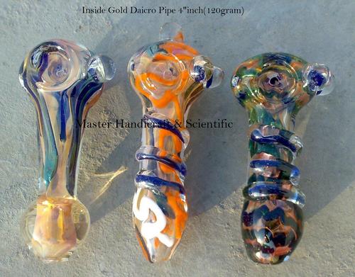 Gold Daicro Smoking Pipe