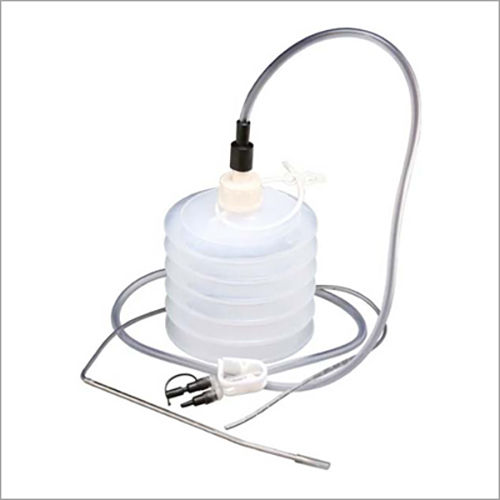 White Mini Close Wound Suction Drainage Unit