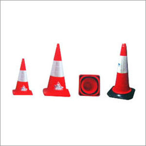 No Parking Sign Traffic Cones