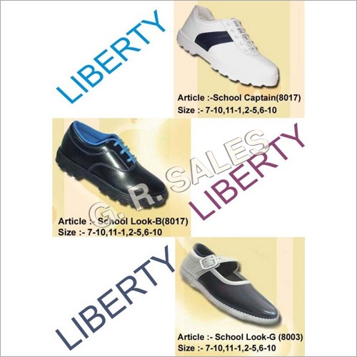 Black School Captain Shoes