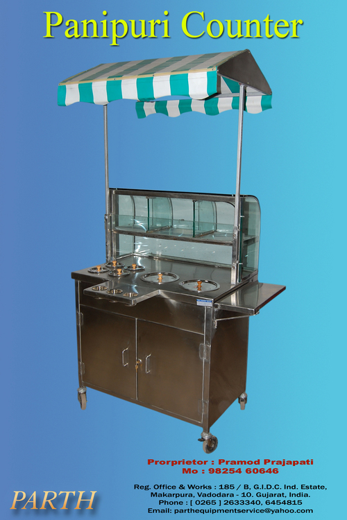 Pani Puri Counter