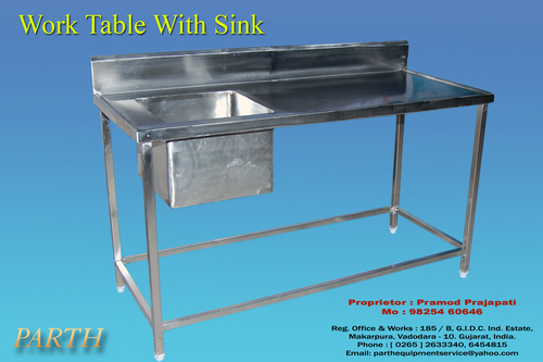 Work Table with Sink
