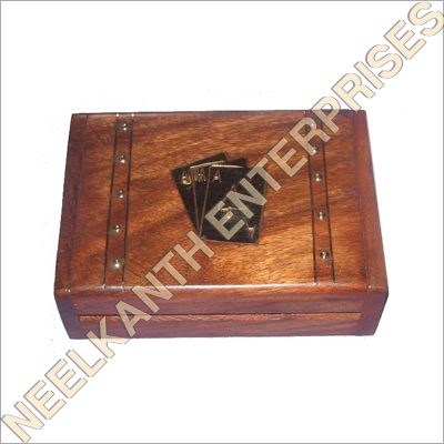 Wood Card Box