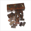 Wood Domino Game