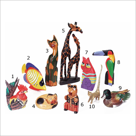 Animal Wood Carvings