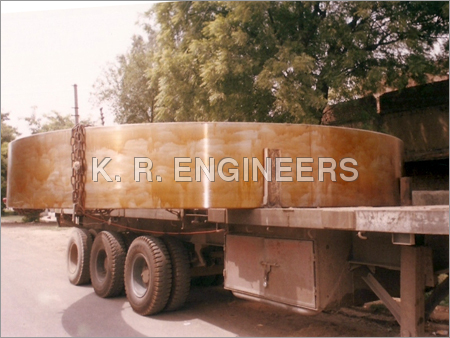 Kiln Tyre for 500 TPD Sponge Iron Plant