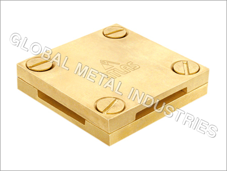 Brass Square Tape Clamp / Brass Clamp