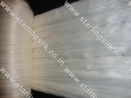White Mulberry Silk Wide Roll