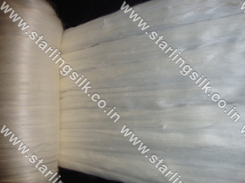 Fine White Mulberry Silk Wide Roll