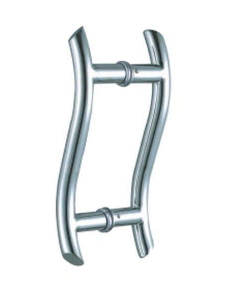 Glass door handle