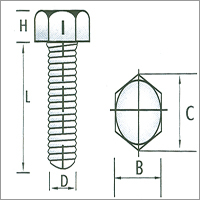 High Tensile Strength Stainless Steel Hex Bolts