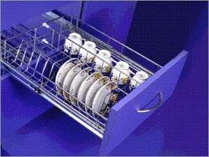 Premium Cup and Saucer Basket