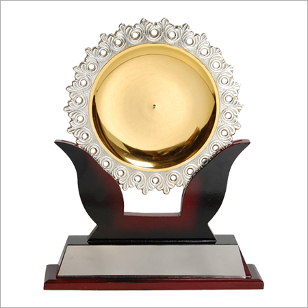 Gold Plated Trophy With Stand