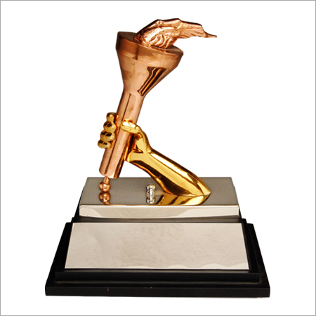 Brass Golf Trophy