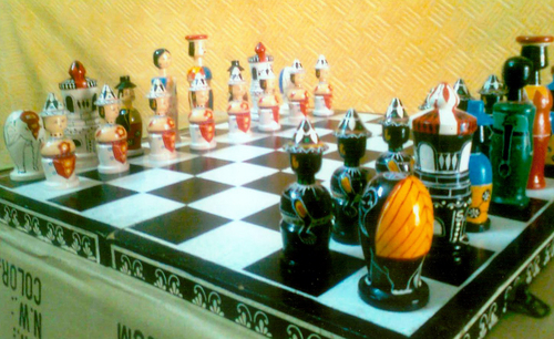 Wooden Chess Board Set