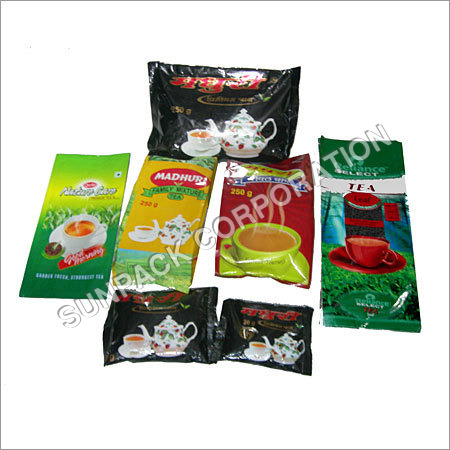 All Colour Tea Packaging Pouches