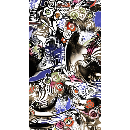 Silk Fabric Digital Printed