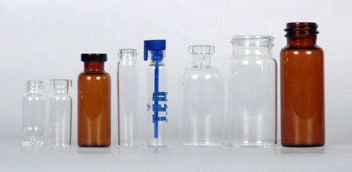 Tablet Vials Glass Ampoules - Flint Amber Glass, 1-50ml, Plain Screw Neck, Ceramic Print, Wide Variety, Durable