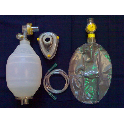 White Silicone Resuscitator