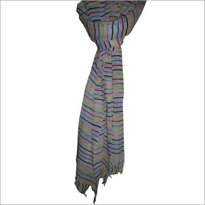 Cotton Ribbed Scarf