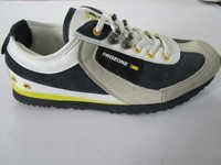 Casual Mens Shoe - Color: Black And White