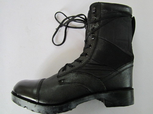 Black Military Boot