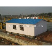 Portable Office - Steel Structure, Spacious Design | White Color, Premium Aluminum Windows and PVC Doors