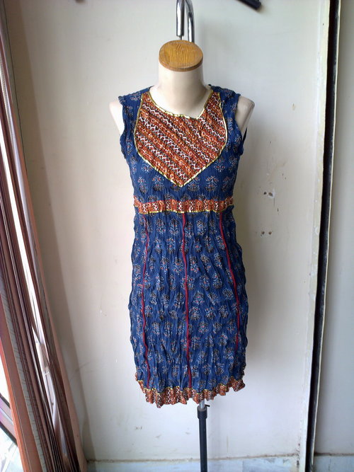 Traditional crushed kurta