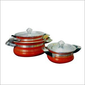 STAINLESS STEEL COLOR POT-3PC SET
