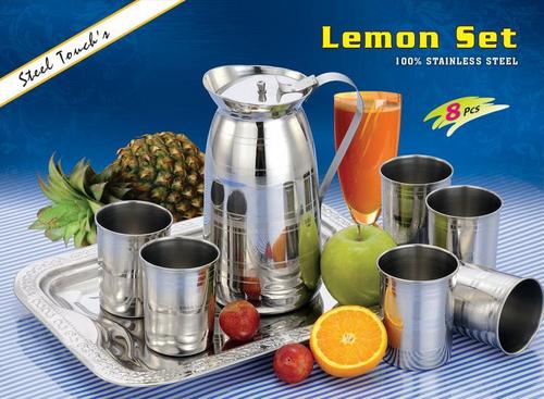 STAINLESS STEEL 8PC LEMON SET