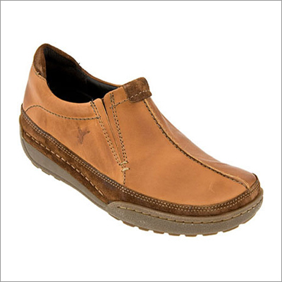 Men's Casual Shoes - Leather, Size 8-12, Tan | Slip-On, Durable, Comfortable, Rubber Sole