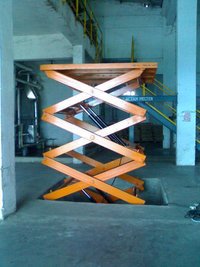 Pit Mounted Hydraulic Scissor Lift Table