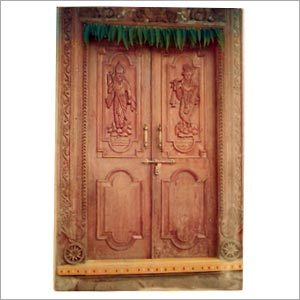 Wooden Curved Door