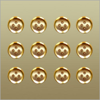 Metal Lined Buttons - Metal & Plastic