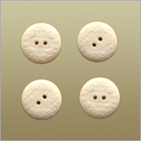 Skirt Buttons - Plastic, 1-2 cm Diameter, Off-White | Durable, Crack Resistant, Various Shapes and Sizes, Customizable