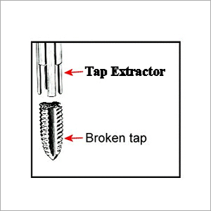 Tap Extractor - High-Speed Steel, Black Oxide, 60-65Hrc | Secure Grip, Easy Removal, Versatile