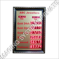 Jewellers Display Board