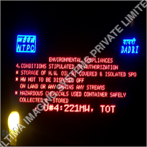 Edge Light Display Boards