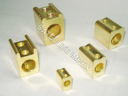 Brass MEM Type Fuse Contacts