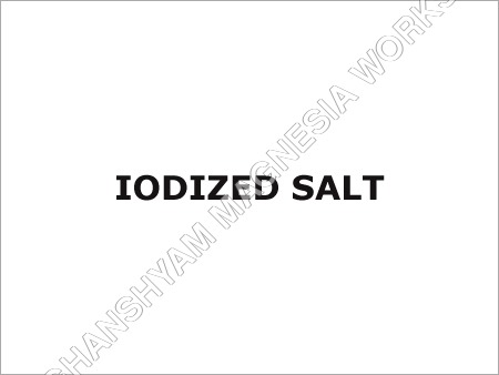 White Iodized Sea Salt