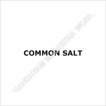 White Common Salt
