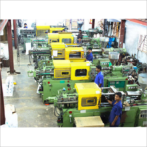 Injection Moulding Machine Shop For PVC conduit fi