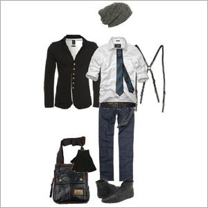 Meanswear Day or Night - Cotton Wool Blend, Medium Size | Stylish Design, Comfortable Fit, Modern Professional Look