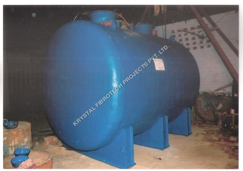 Horizontal PP HCL Storage Tank