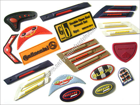 Slippers Rubber Labels