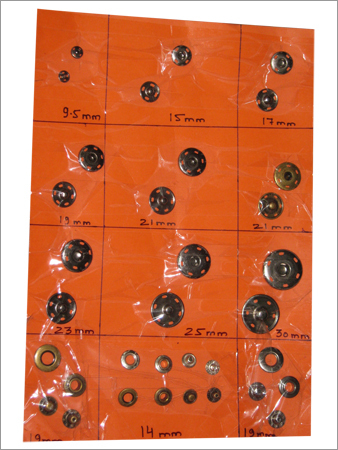 Pearl Ring Snap Buttons
