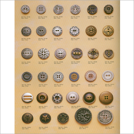 Fancy Garment Buttons