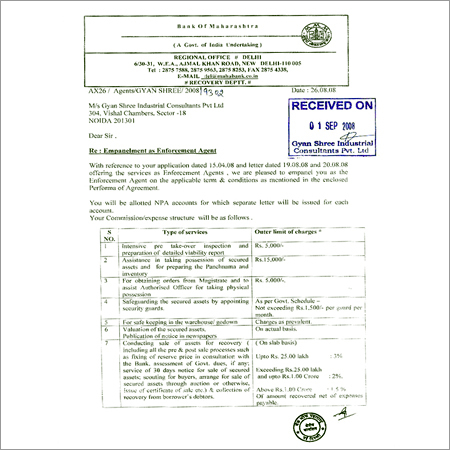 List of Empanelment