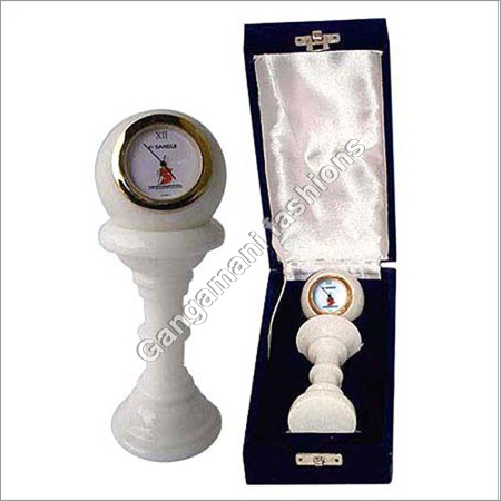 Marble Padestal Clock