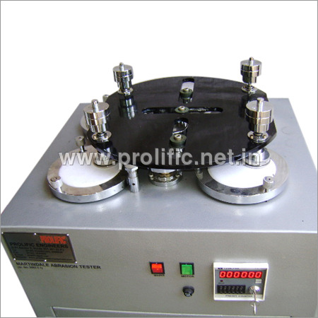 Grey Martindale Abrasion Tester